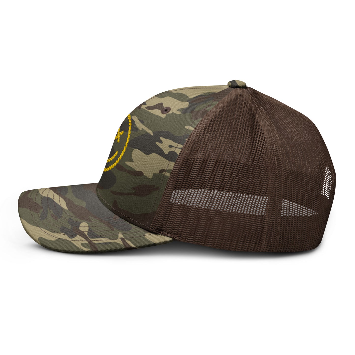 TX Smile Rope - Camouflage trucker hat