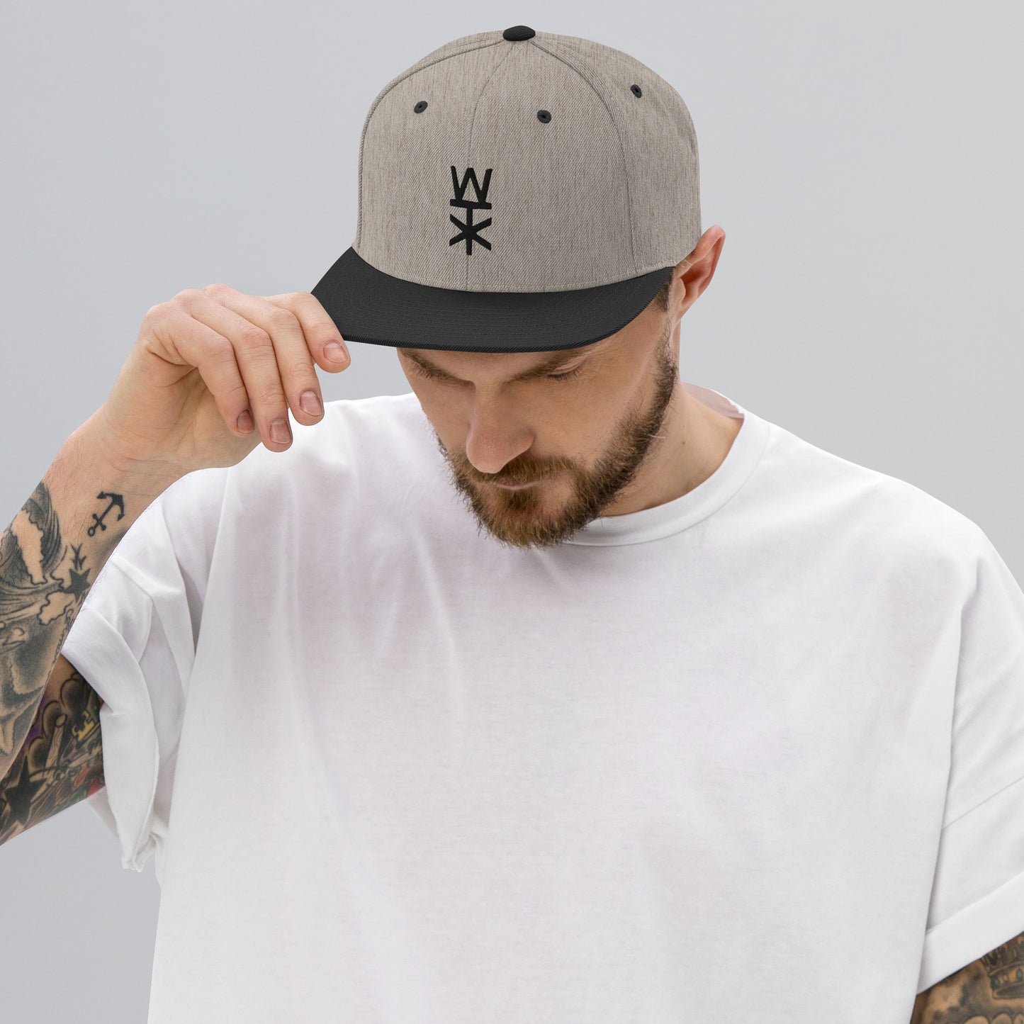 WTX black - Snapback Hat