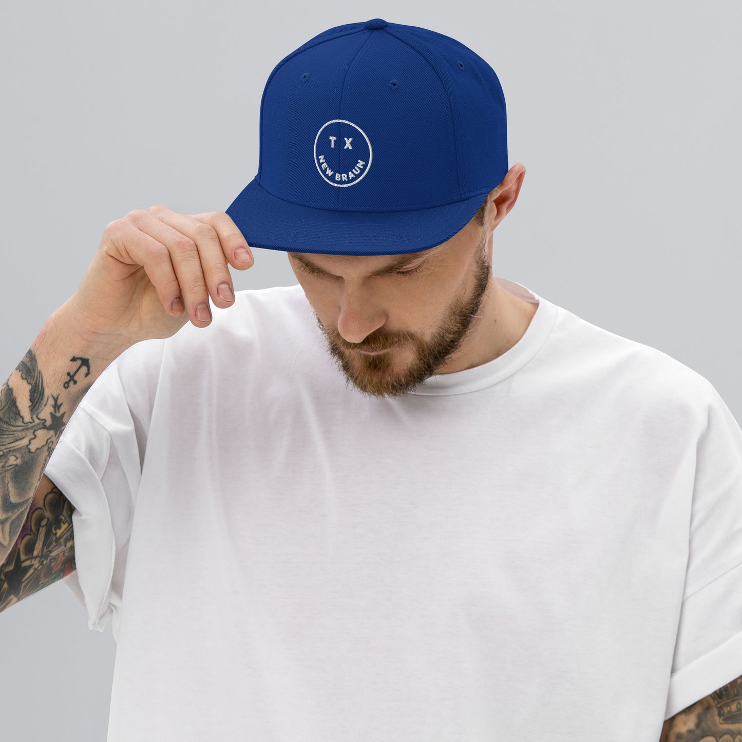 New Braunfels Smile - Snapback Hat