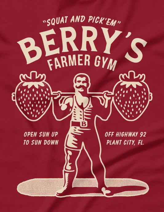 BERRY'S FARMER GYM - t-shirt