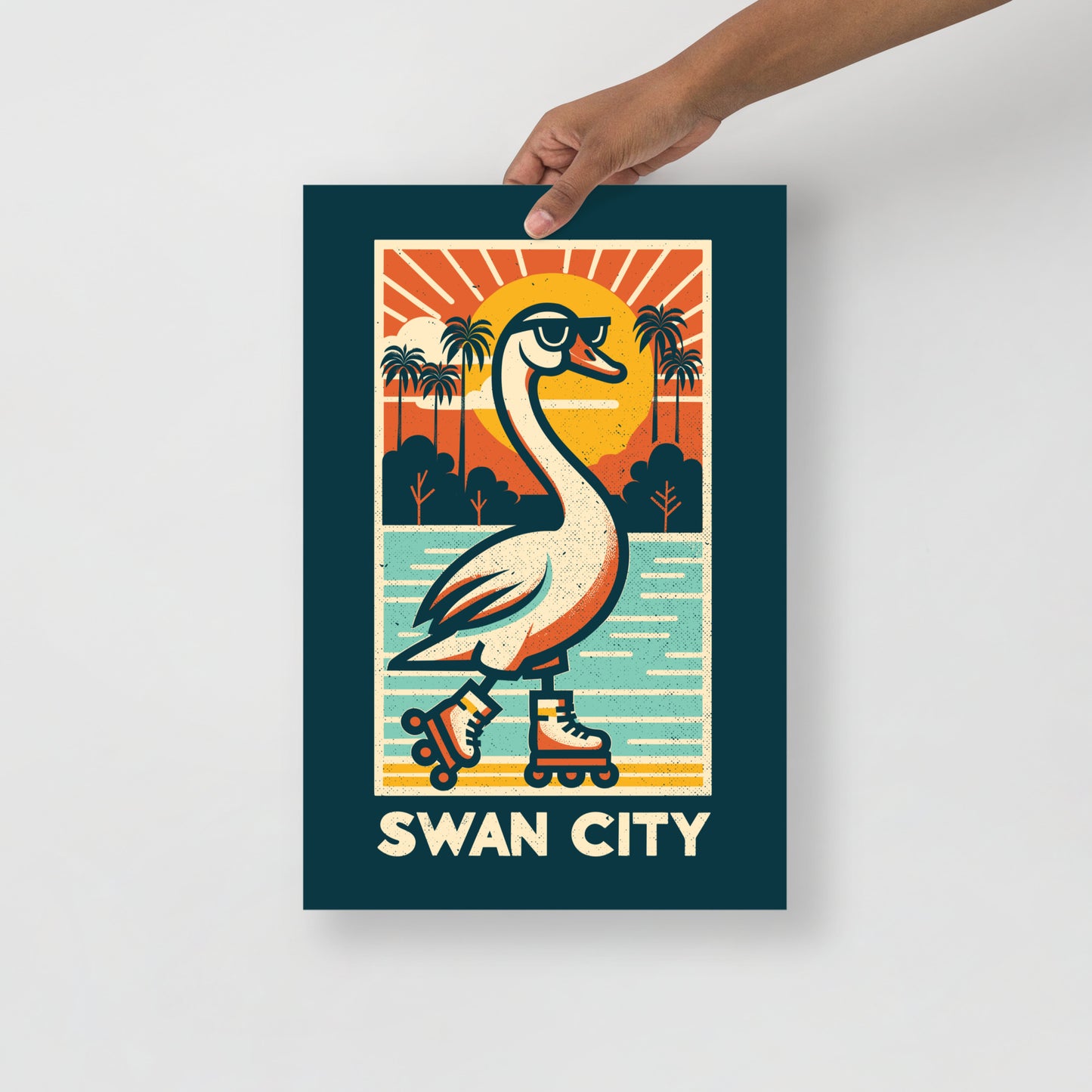 Swan City - Poster