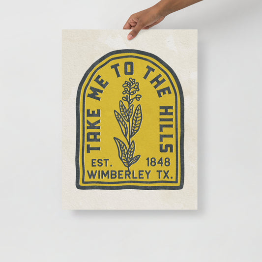 Take Me To The Hills - Poster