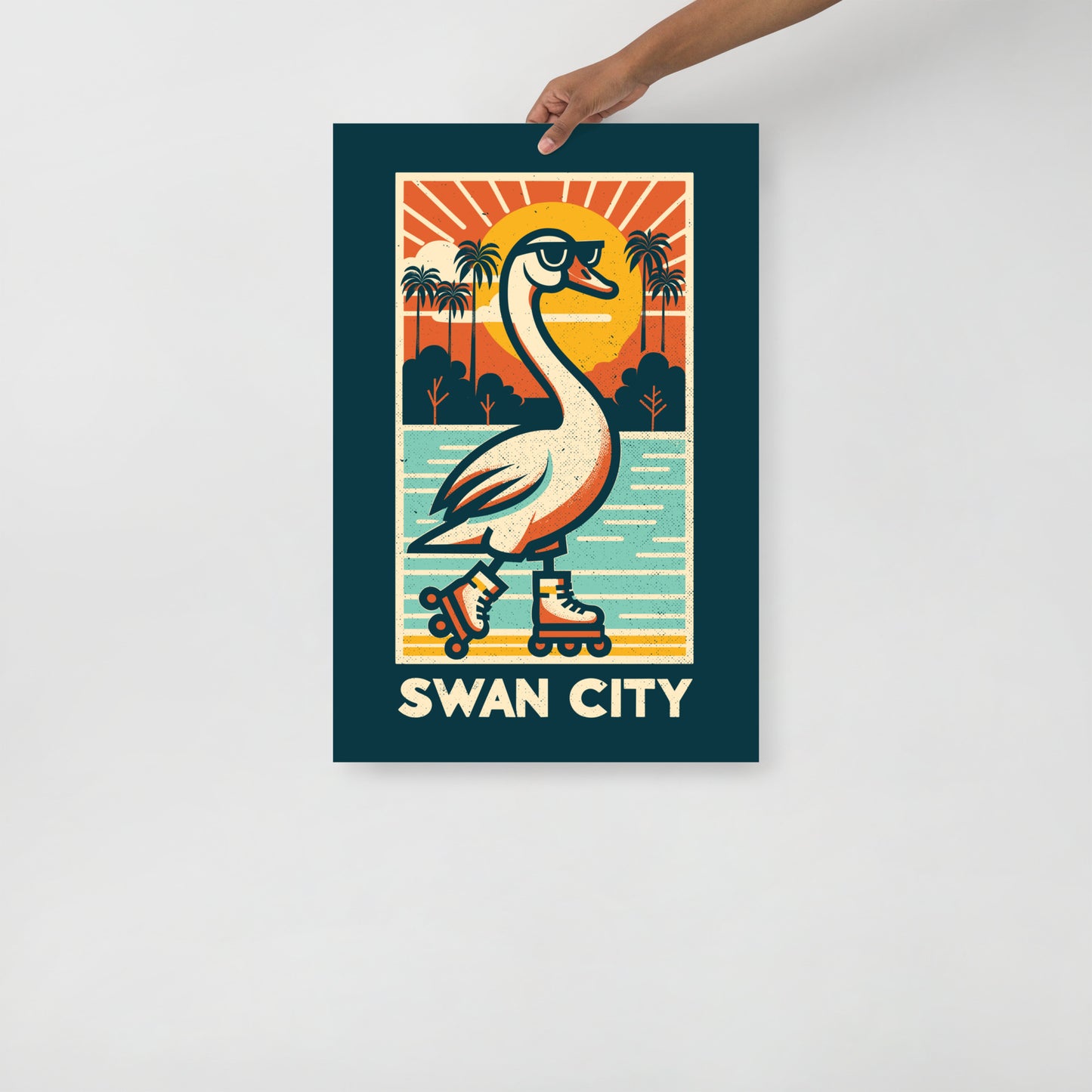 Swan City - Poster