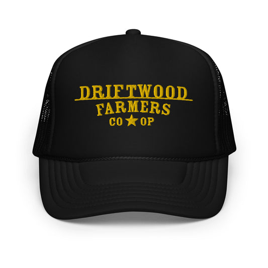 Driftwood CO-Op Foam trucker hat