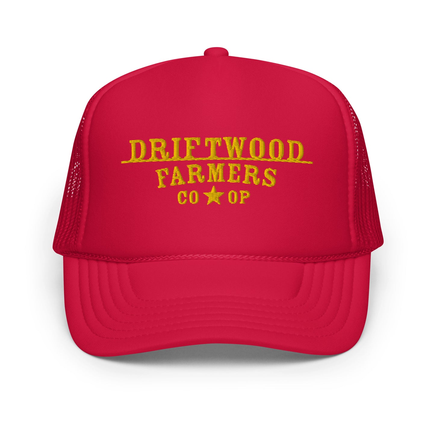 Driftwood CO-Op Foam trucker hat