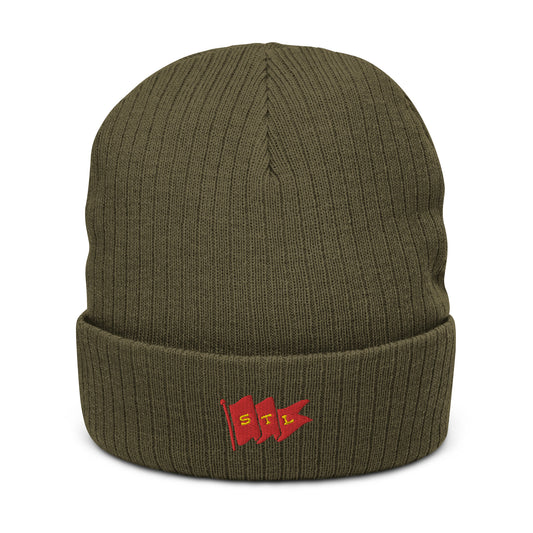 STL Flag - Ribbed knit beanie