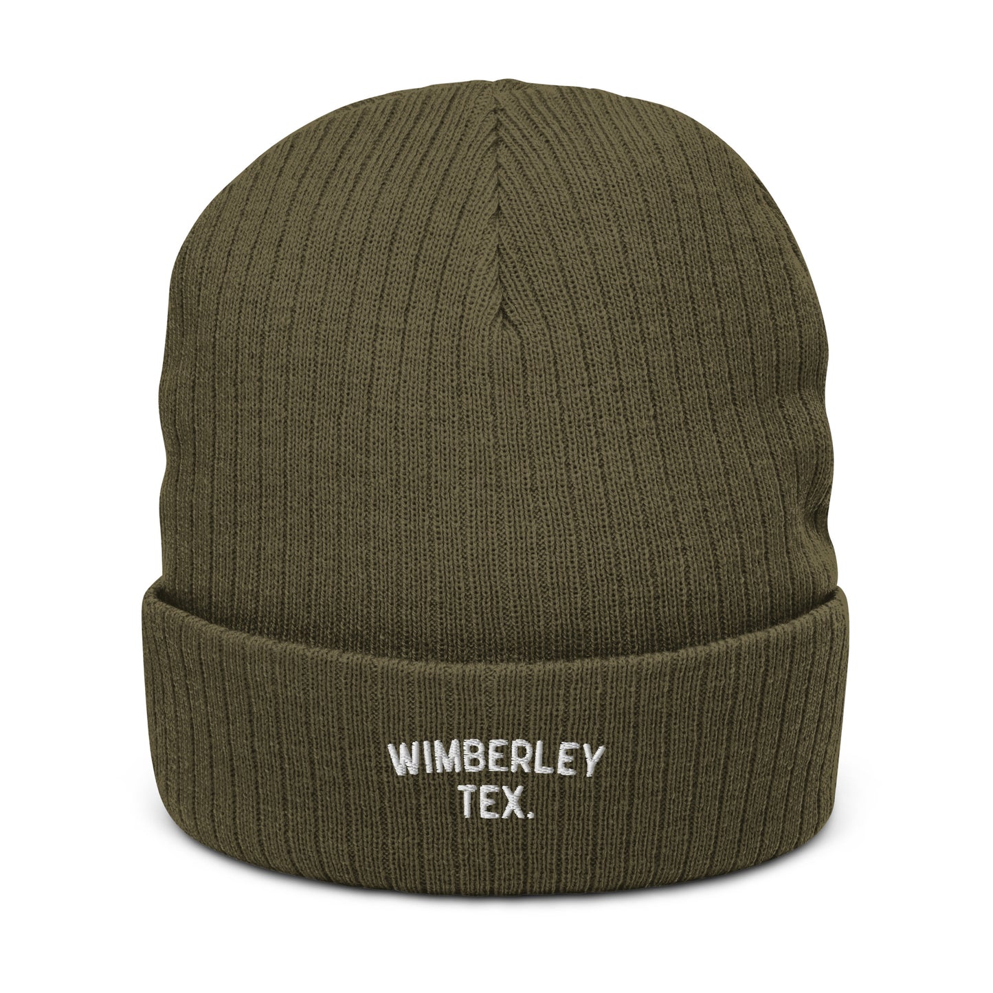 Wimberley TEX. - Ribbed knit beanie