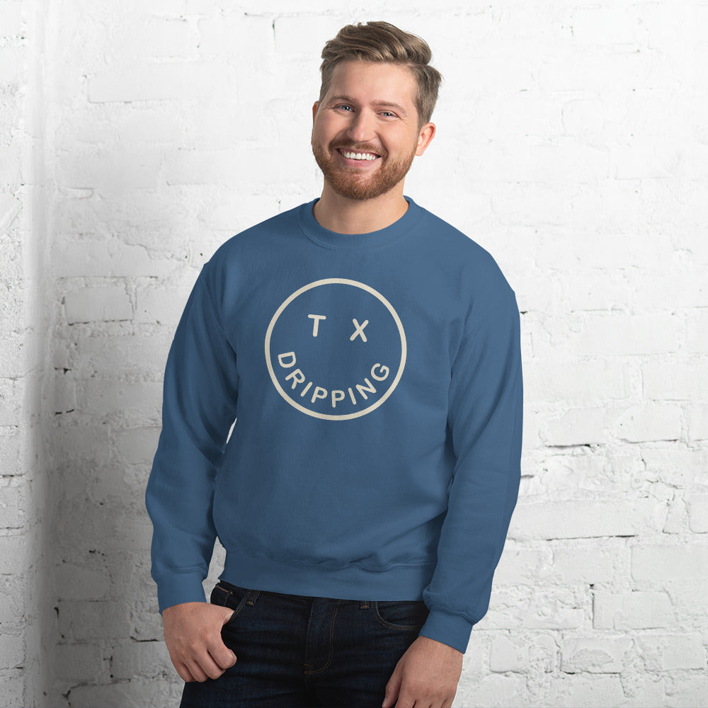 Smile Dripping TX - Unisex Sweatshirt
