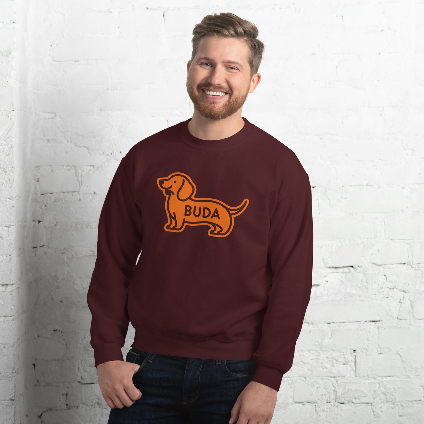Buda Weiner Dog - Sweatshirt