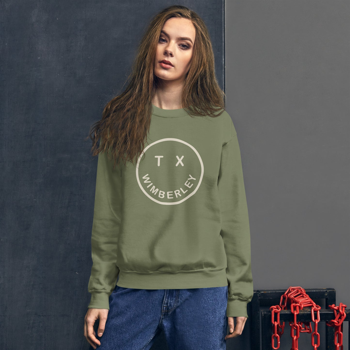 Smile Wimberley TX - Unisex Sweatshirt
