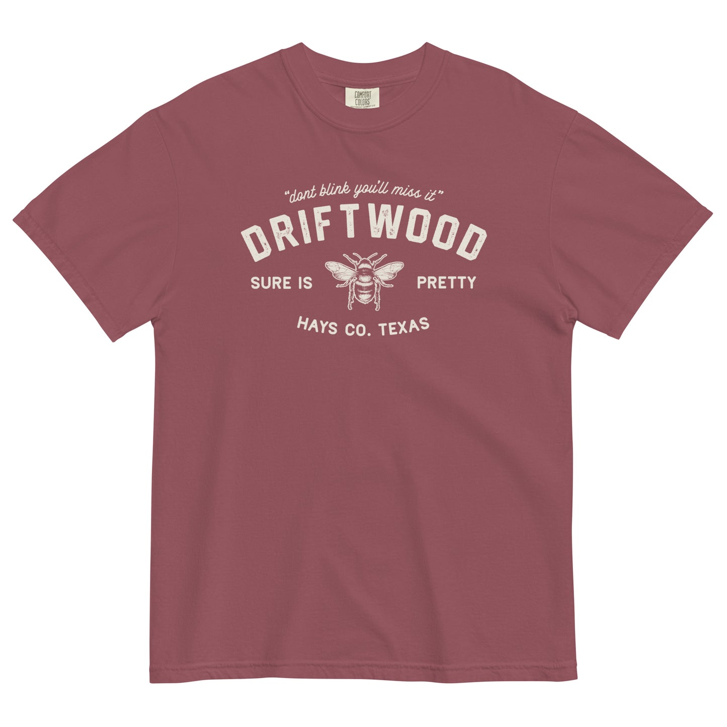 Driftwood TX - Unisex garment-dyed heavyweight t-shirt