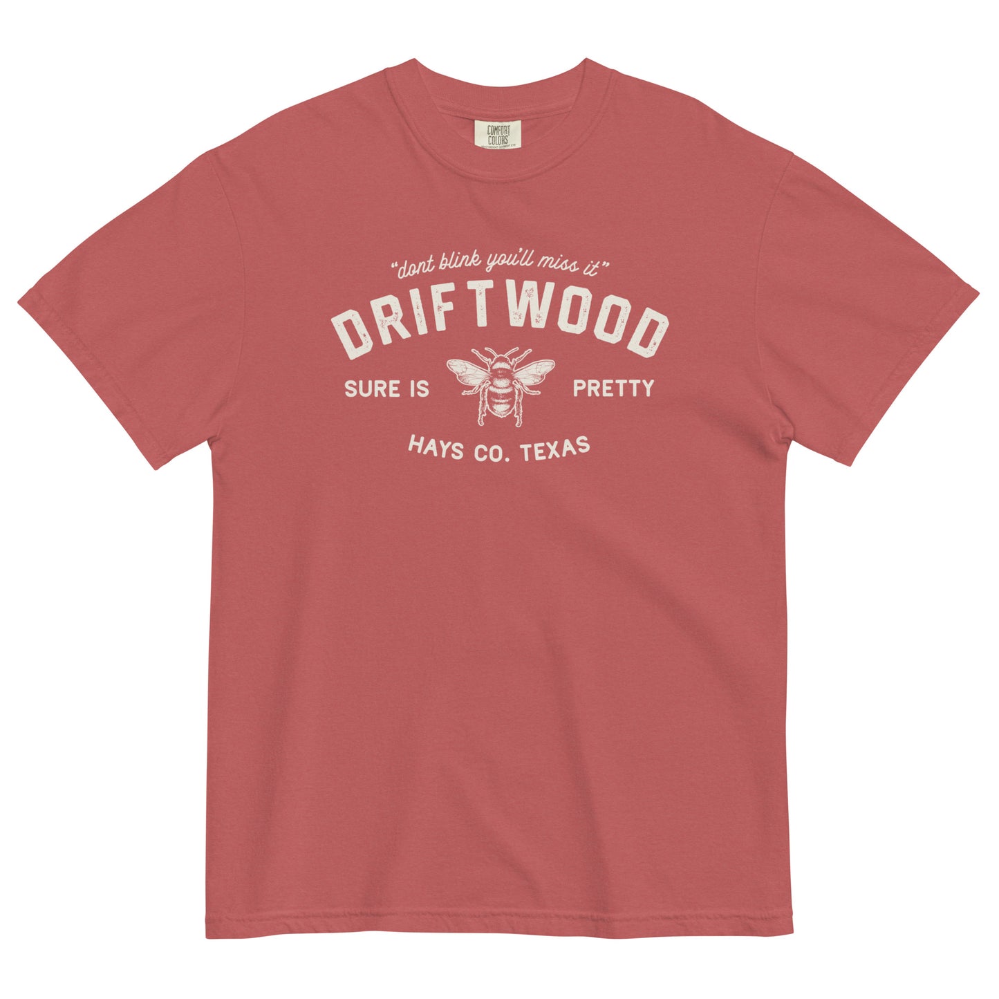 Driftwood TX - Unisex garment-dyed heavyweight t-shirt