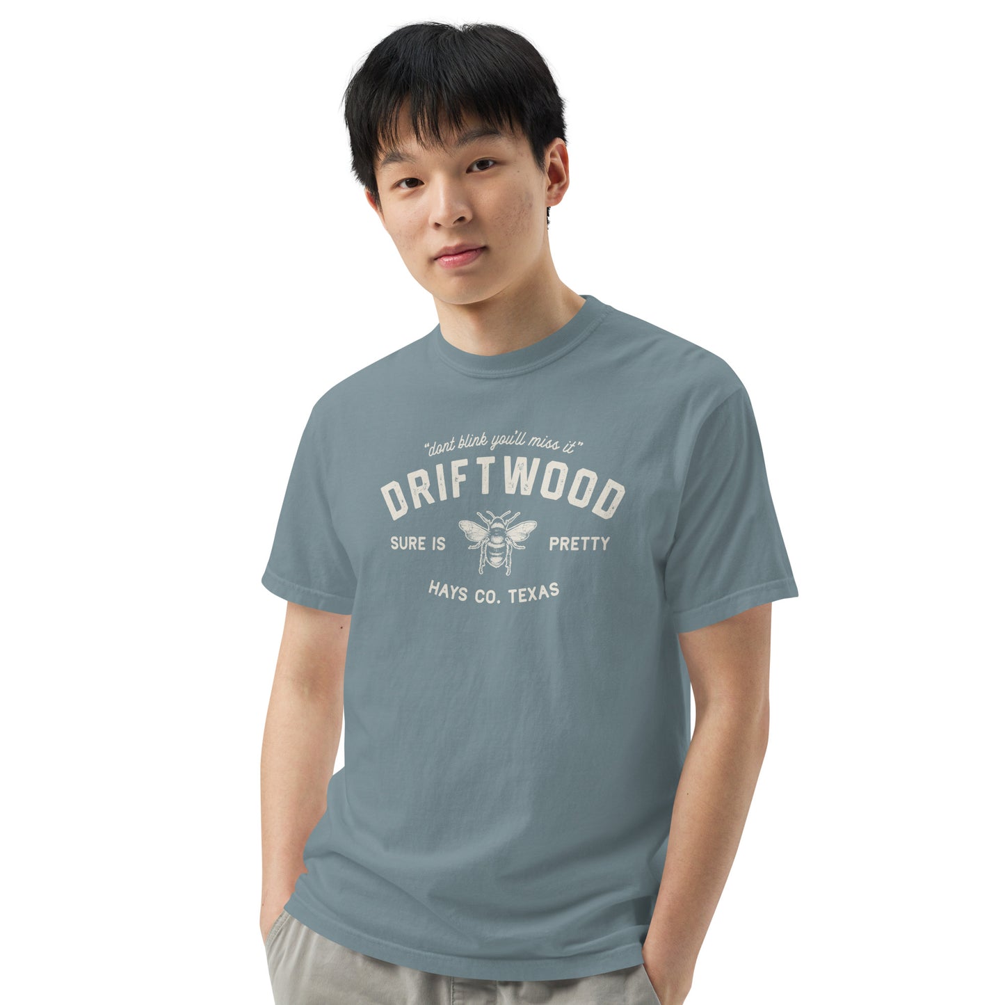 Driftwood TX - Unisex garment-dyed heavyweight t-shirt