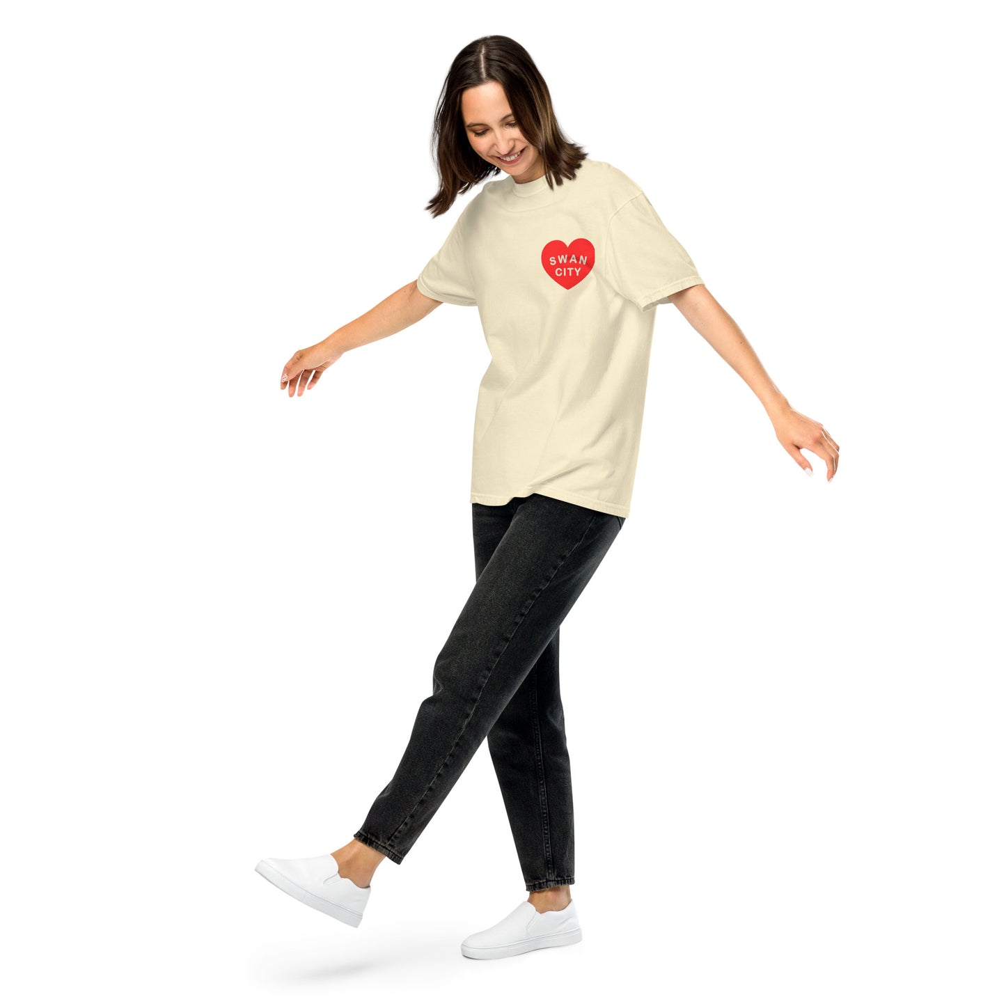 Love Swan City - Lakeland FL - garment-dyed t-shirt