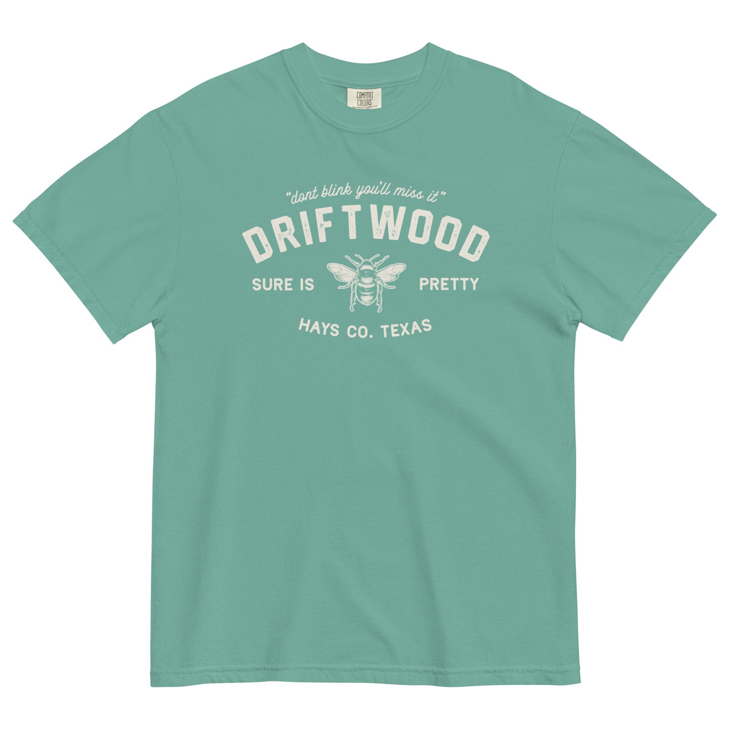 Driftwood TX - Unisex garment-dyed heavyweight t-shirt