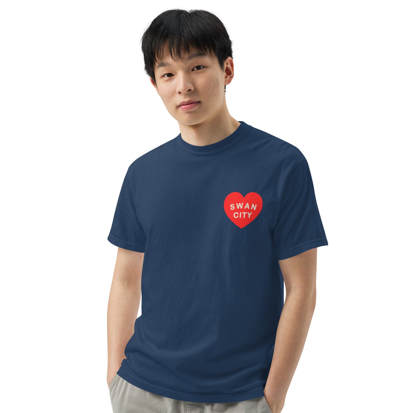 Love Swan City - Lakeland FL - garment-dyed t-shirt