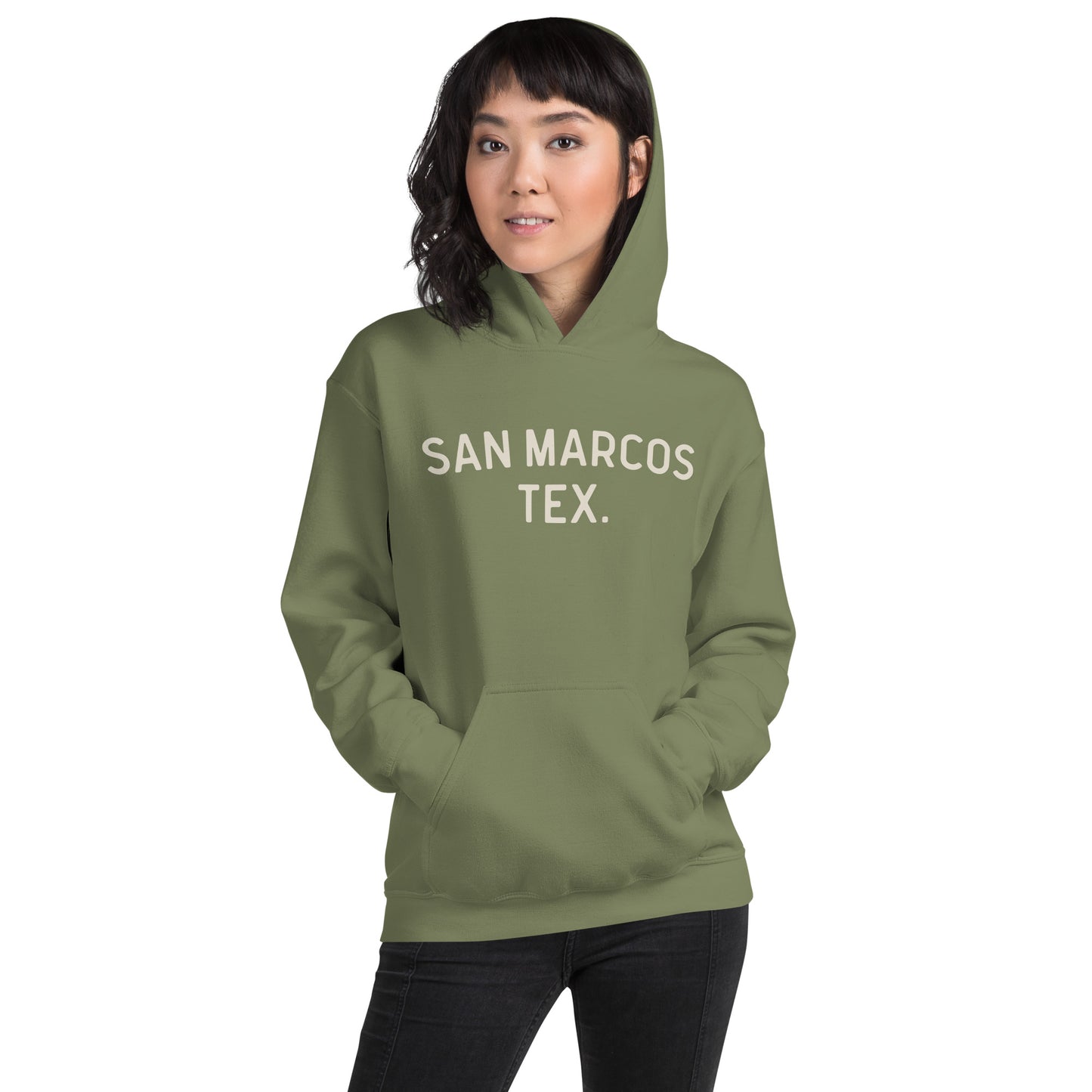 San Marcos TEX Cream - Unisex Hoodie