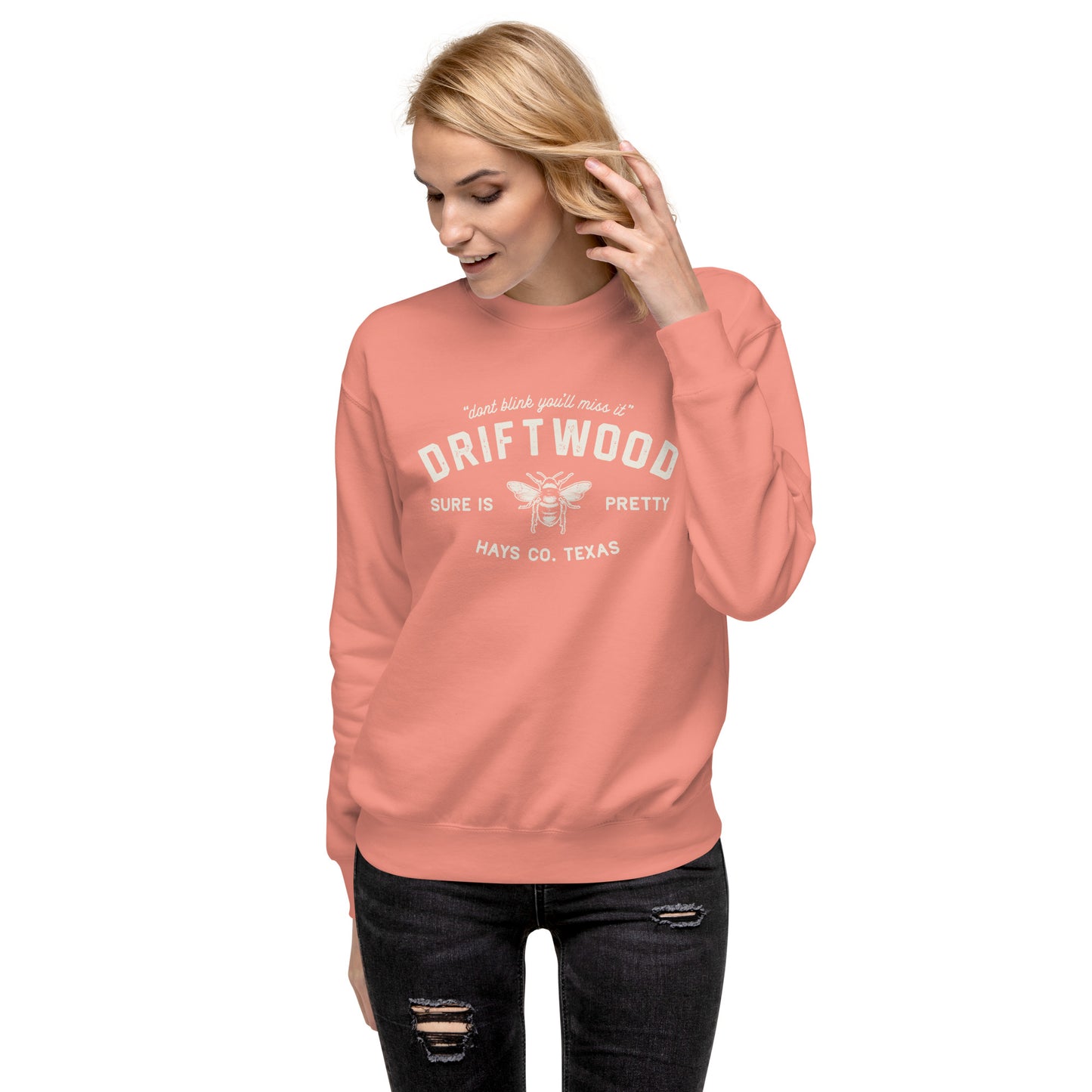 Driftwood TX - Unisex Premium Sweatshirt