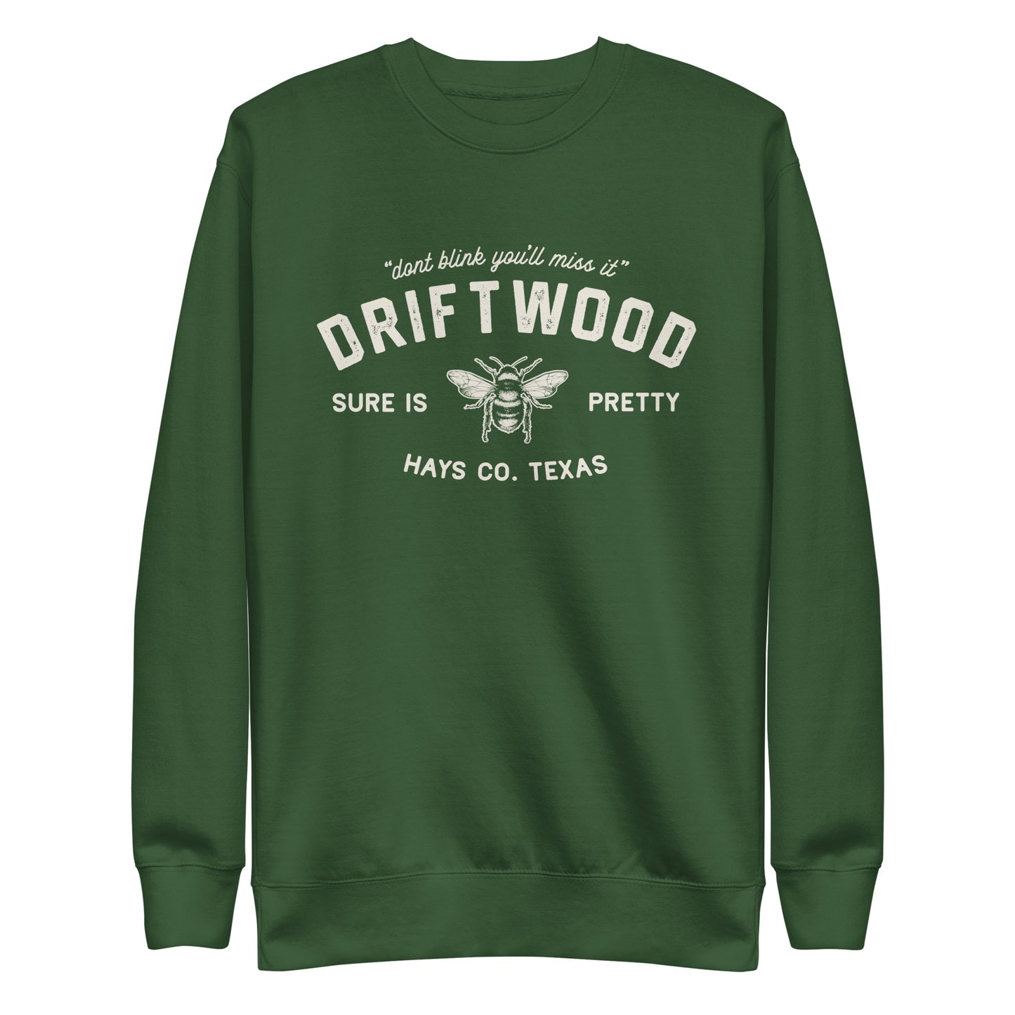 Driftwood TX - Unisex Premium Sweatshirt