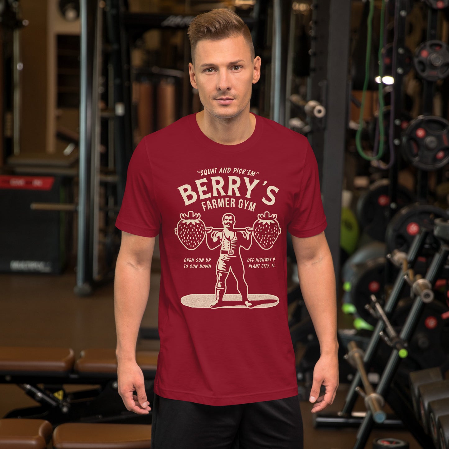 BERRY'S FARMER GYM - t-shirt