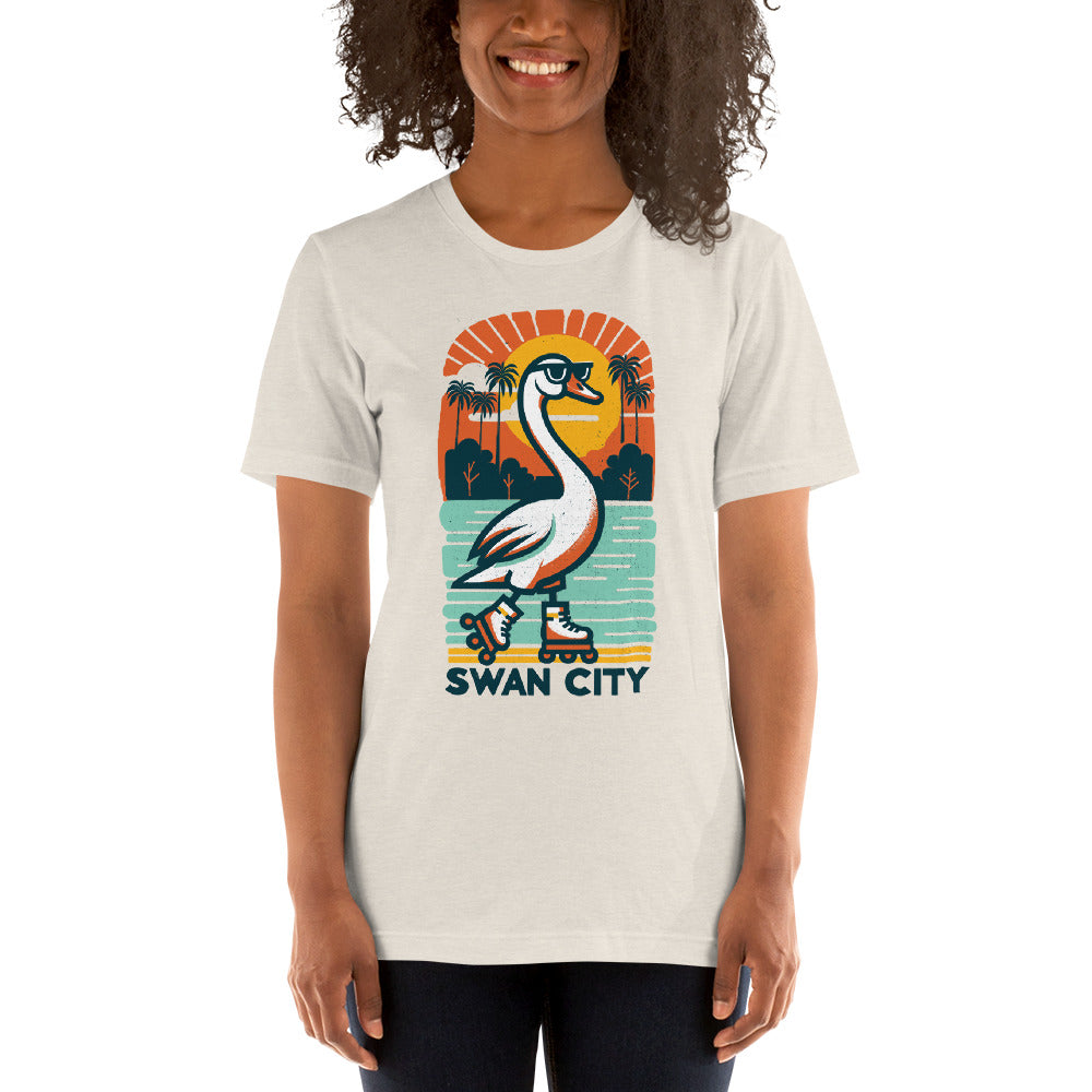 Swan City - Unisex t-shirt