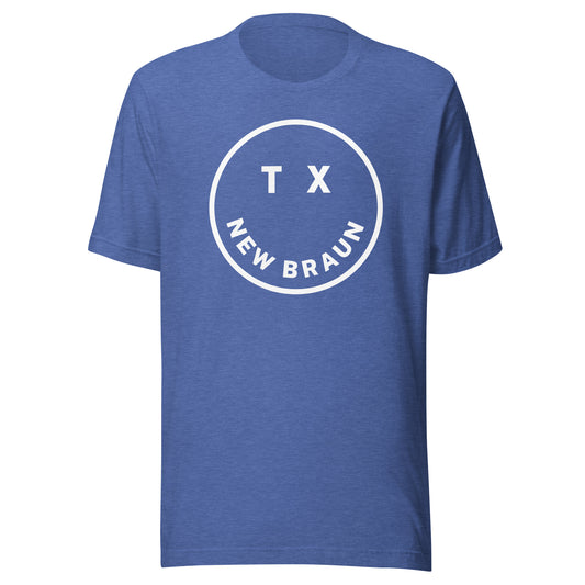 New Braunfels TX Smile - Unisex t-shirt