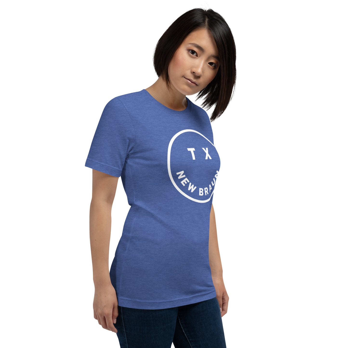 New Braunfels TX Smile - Unisex t-shirt