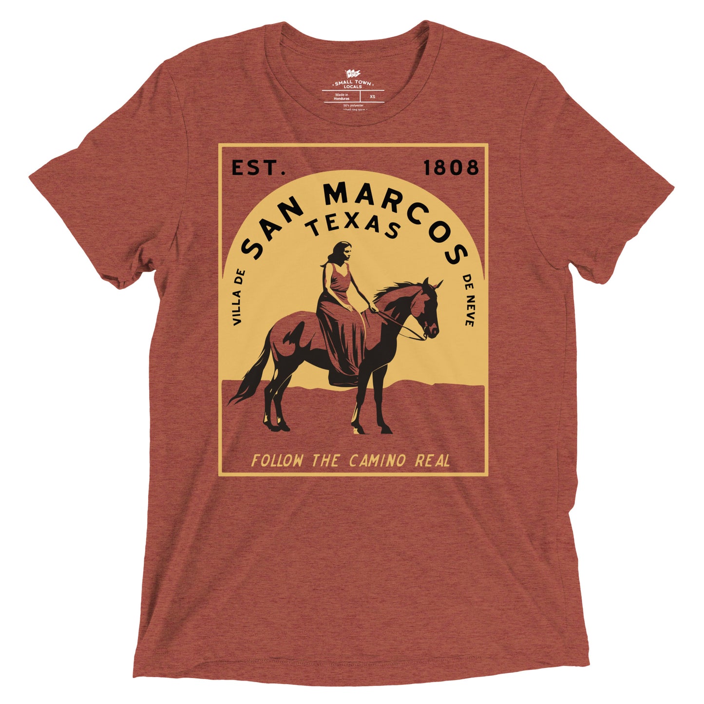 Girl on Horse - t-shirt