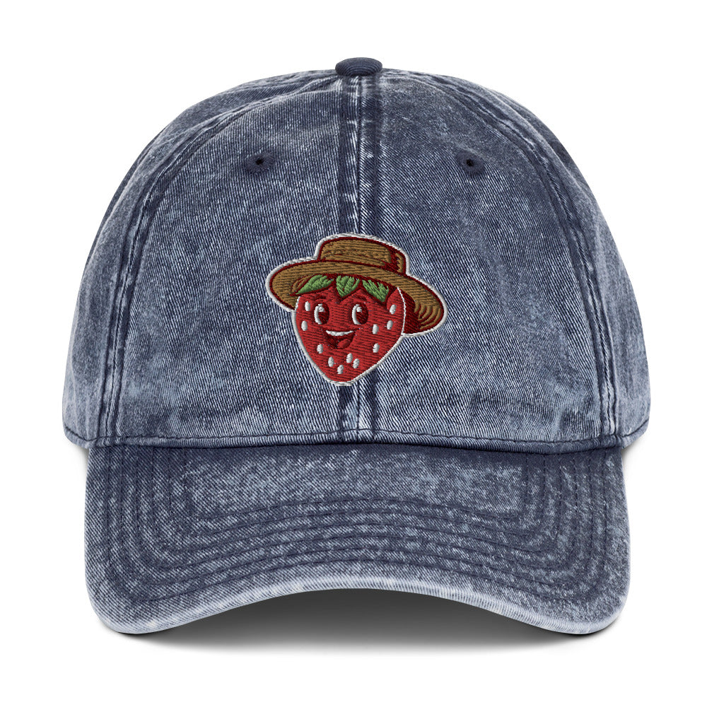Mr Berry - Vintage Cotton Twill Cap