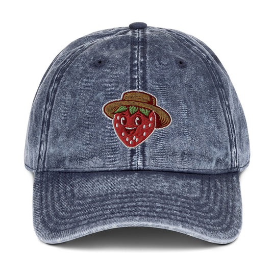 Mr Berry - Vintage Cotton Twill Cap