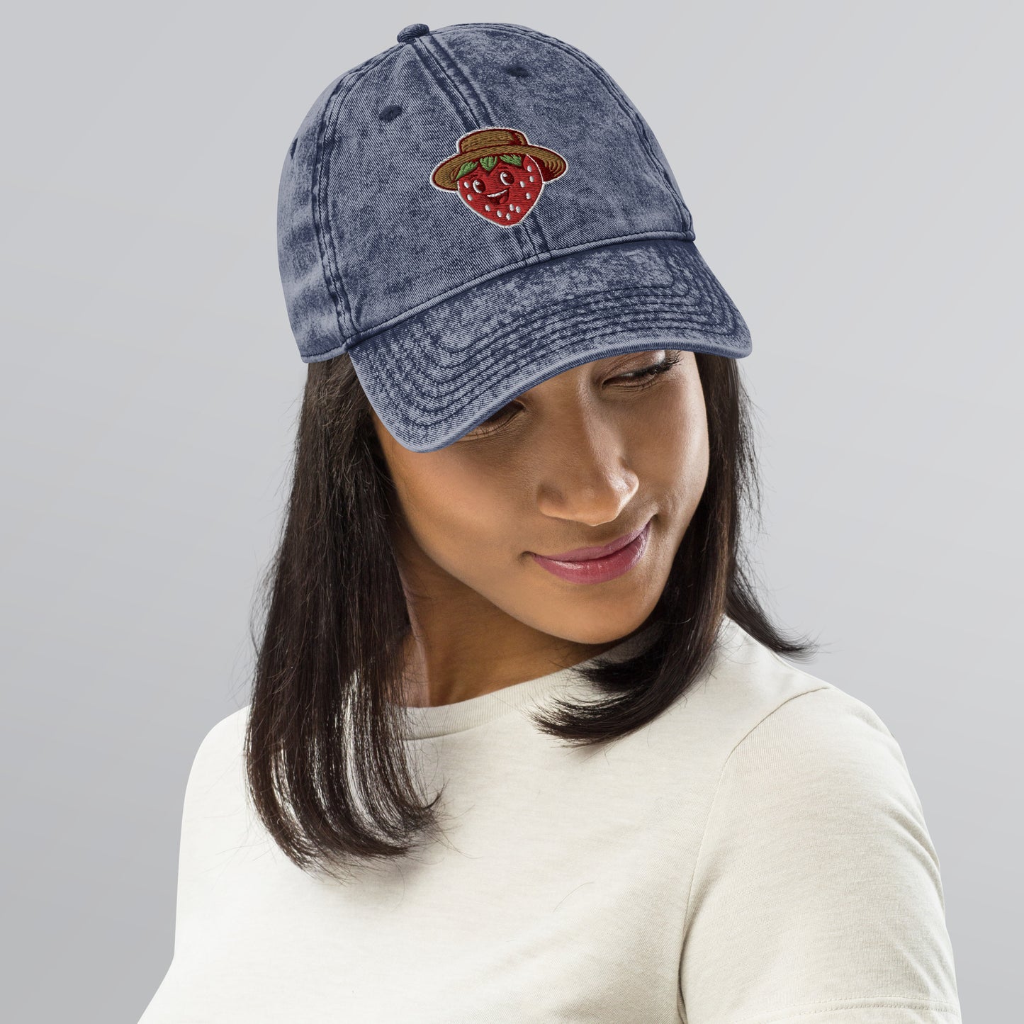 Mr Berry - Vintage Cotton Twill Cap