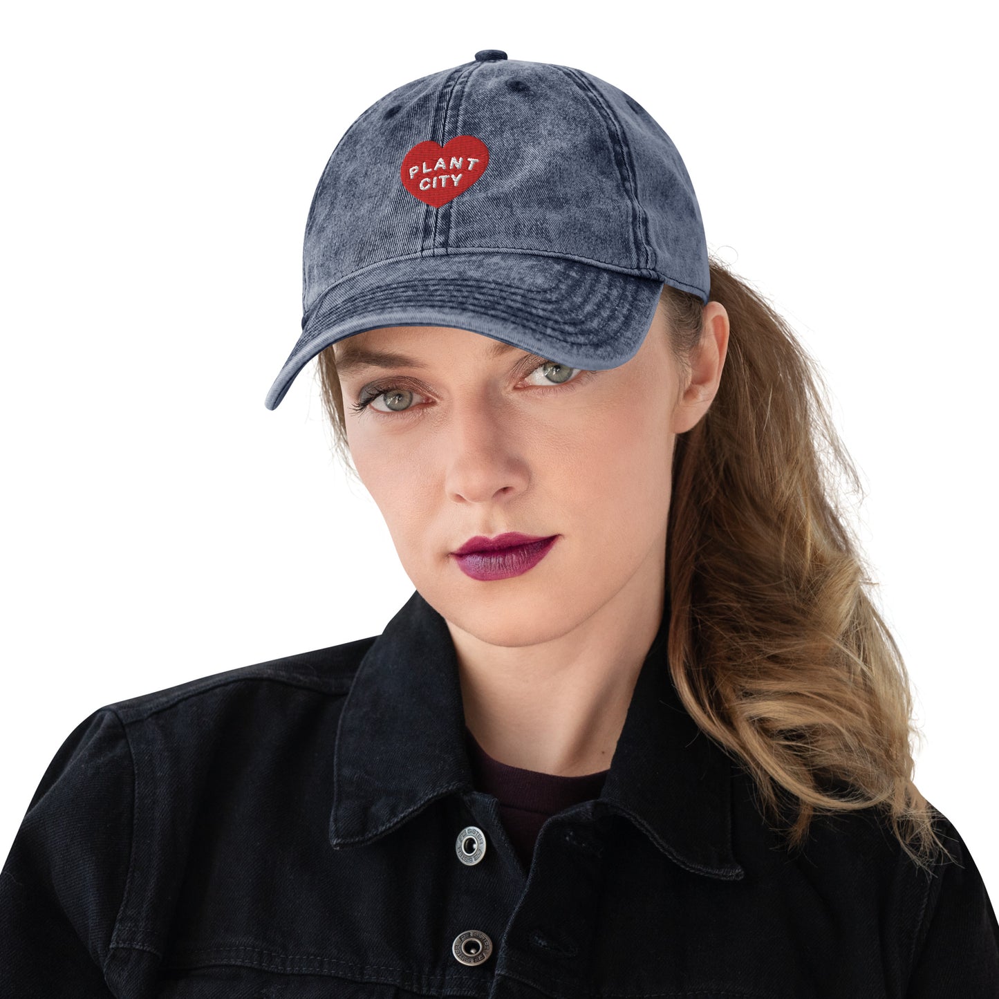 Love Plant City - Denim Dad Hat