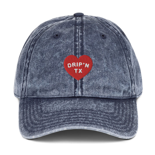 Love Dripping Springs TX - Denim Dad Hat