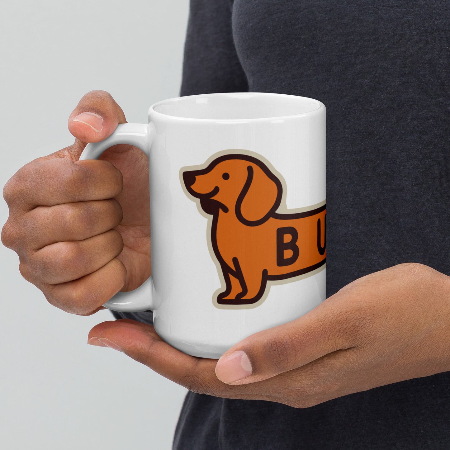 Buda Weiner Dog mug
