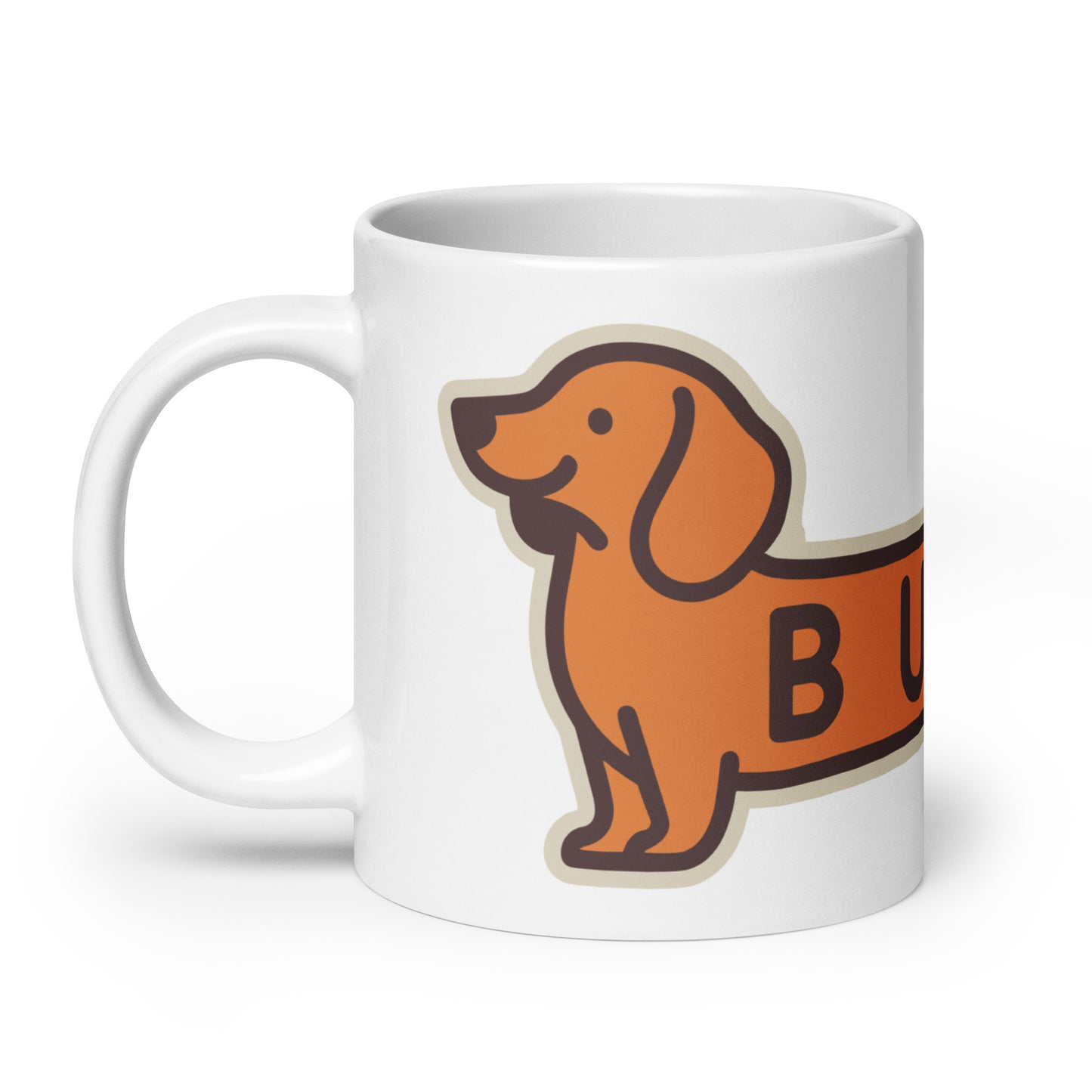 Buda Weiner Dog mug