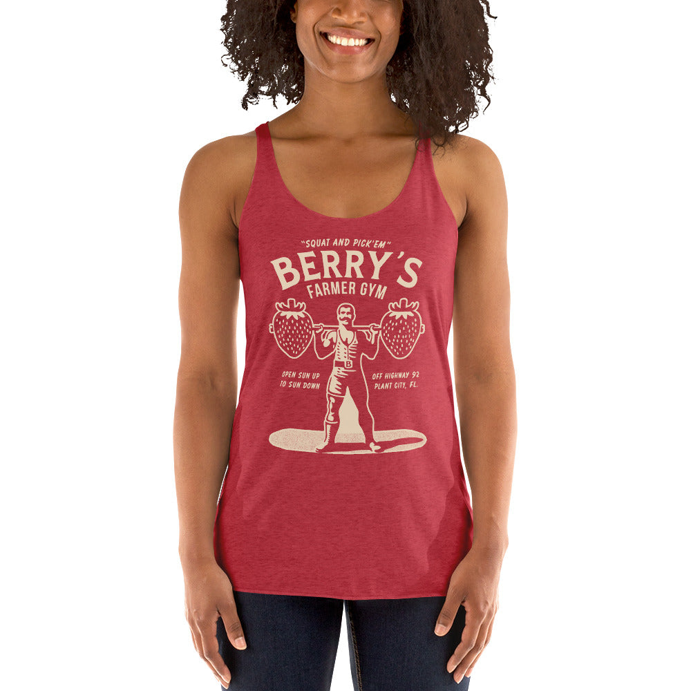 BERRY'S GYM - Racerback Tank