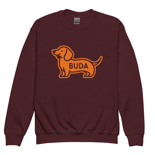 Buda Weiner Dog - Youth sweatshirt