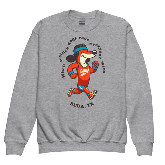 Buda Weiner Dog Racing - Youth sweatshirt