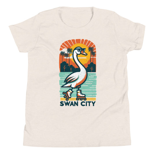 Swan City - Kids T-Shirt