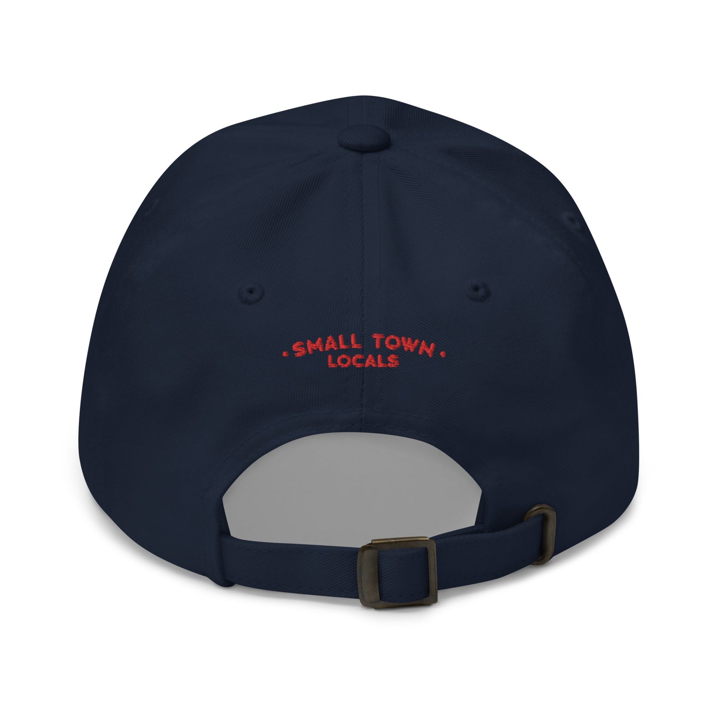 Small Town Locals Logo - Dad hat - Navy