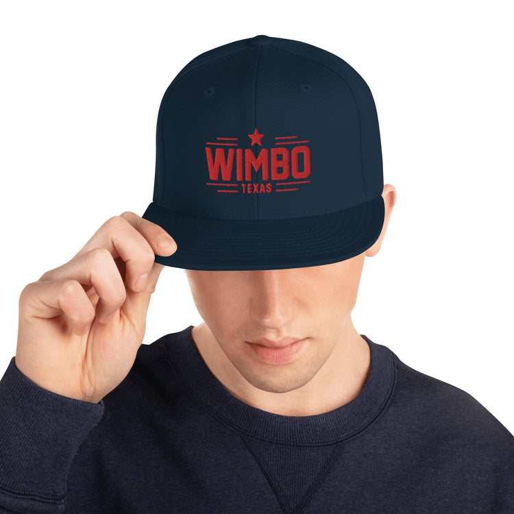 WIMBO, Snapback Hat, front view