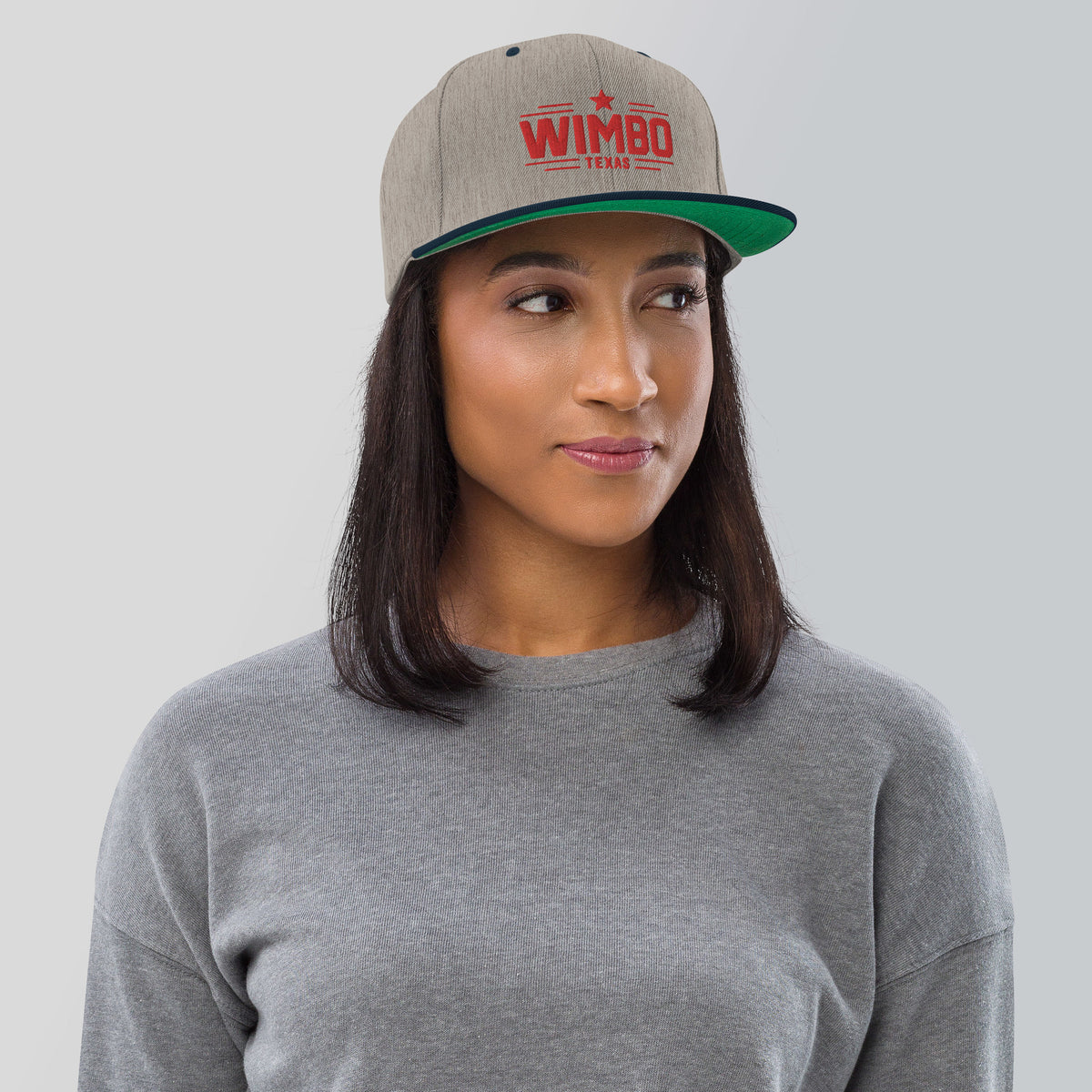 WIMBO, Snapback Hat, front view
