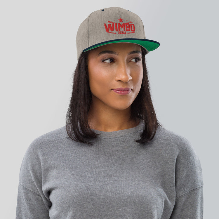 WIMBO, Snapback Hat, front view