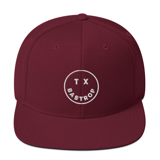 Smile Bastrop Texas - Snapback Hat