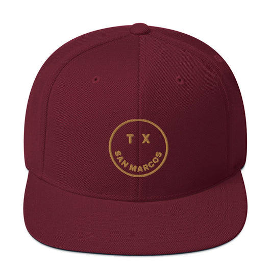 Smile San Marcos TX - Snapback Hat