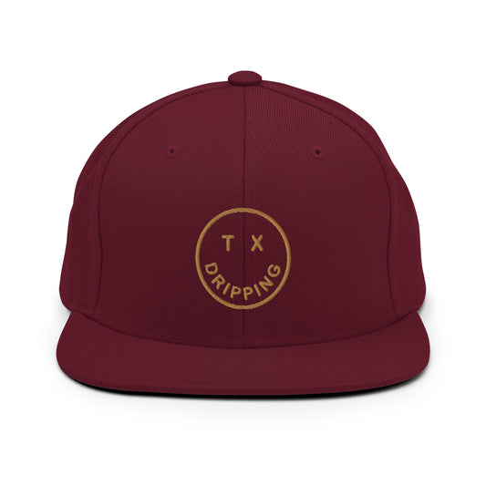 Dripping Springs Smile Snapback Hat