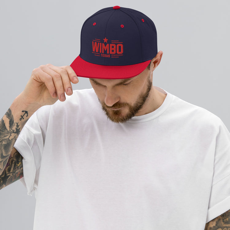 WIMBO, Snapback Hat, front view