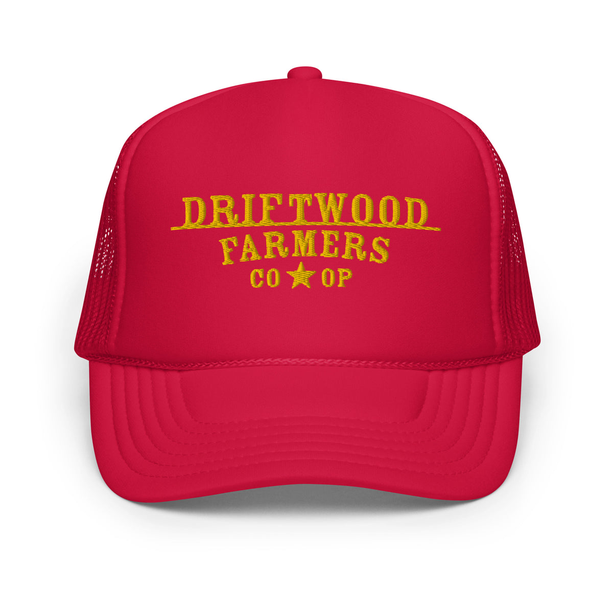 Driftwood CO-Op Foam trucker hat