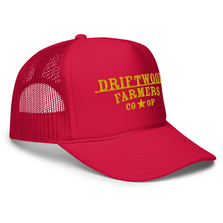 Driftwood CO-Op Foam trucker hat