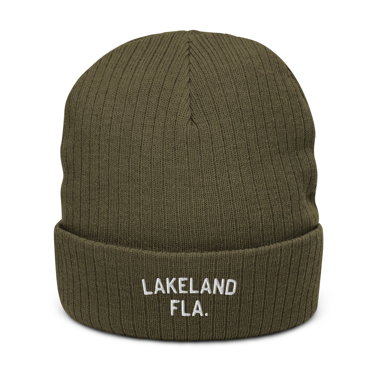 Lakeland FLA - Ribbed knit beanie